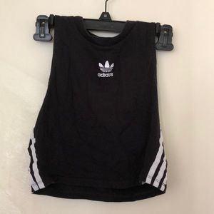 Cropped adidas tank top